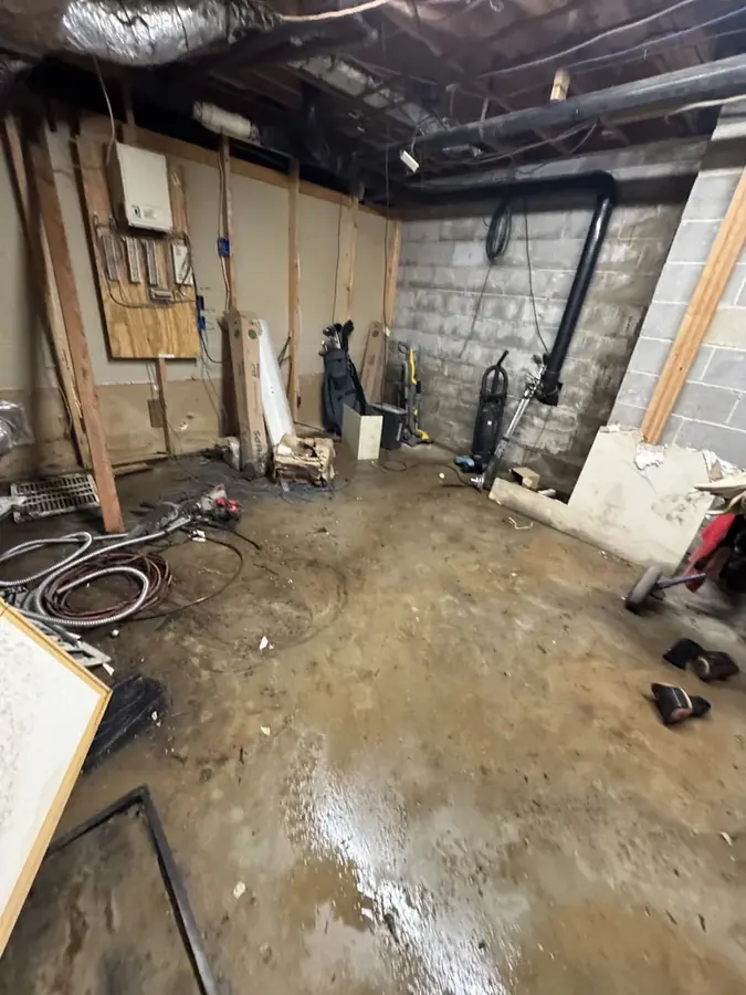 Category 3 sewage backup cleaned from a Johnston County home